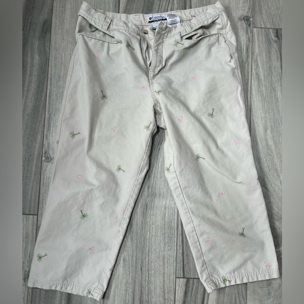 Columbia tropical capri pants